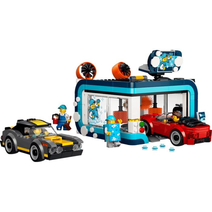 Конструктор «Тунельна автомийка» на 583 деталі, у коробці 38х7х26 см, ТМ Lego