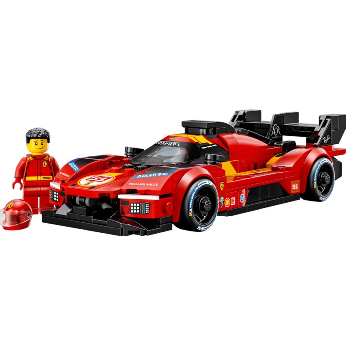 Конструктор «Ferrari 499P» на 329 деталей, у коробці 26х6х14 см, ТМ Lego