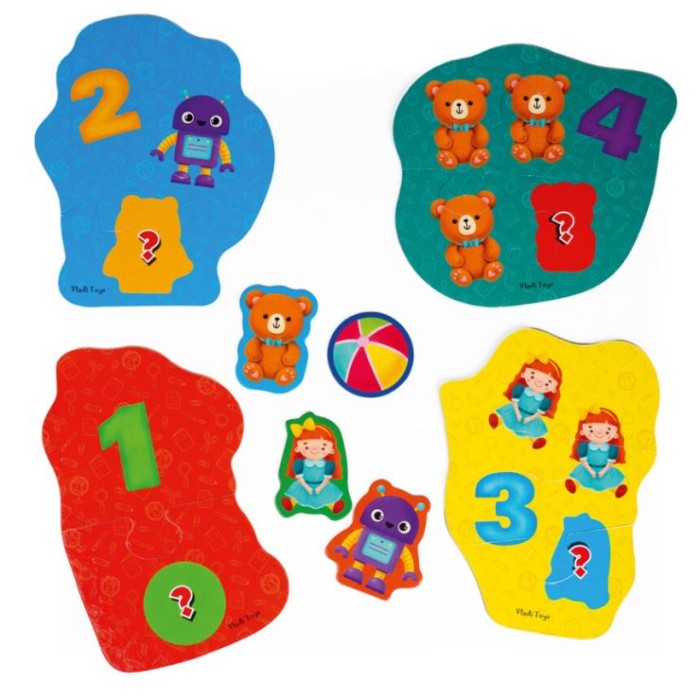 Пазли «Малюк Зможе. Тварини. Іграшки», у пакеті, ТМ Vladi Toys