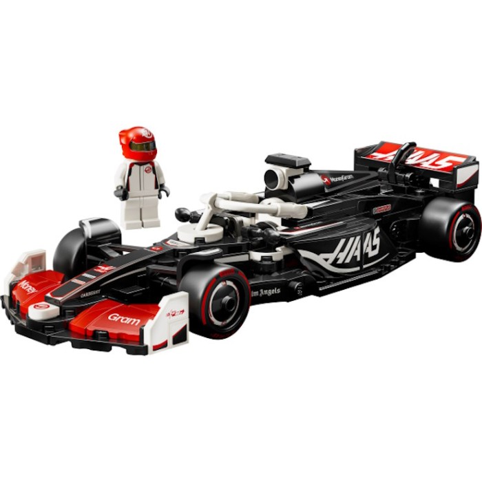 Конструктор «Гоночний автомобіль MoneyGram Haas F1® Team VF-24» на 242 деталі, у коробці 26х5х14 см, ТМ Lego