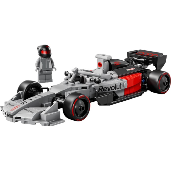 Конструктор «Гоночний автомобіль Audi Revolut F1® Team R26» на 216 деталей, у коробці 26х5х14 см, ТМ Lego