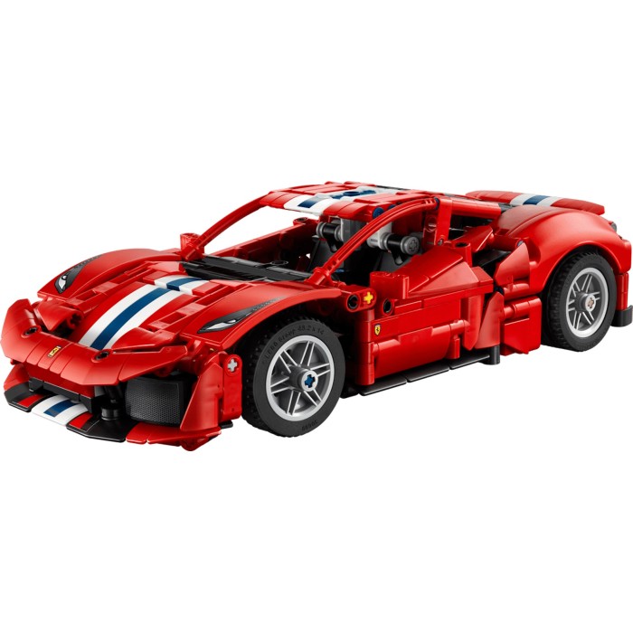Конструктор «Автомобіль Ferrari 488 PISTA» на 882 деталі, у коробці 38х7х26 см, ТМ Lego