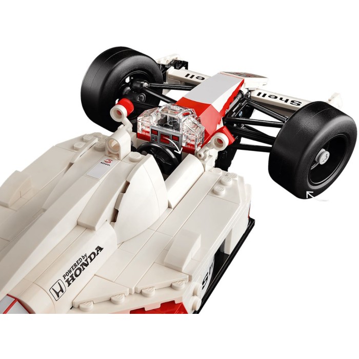 Конструктор «McLaren MP4/4 та Айртон Сенна» на 693 деталі, у коробці 38х7х26 см, ТМ Lego