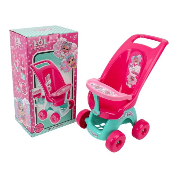 Коляска для ляльки «L.O.L. SURPRISE! We Believe in Fairies» 50х29х38 см, у коробці 28,5х21,5х53 см, ТМ Технок