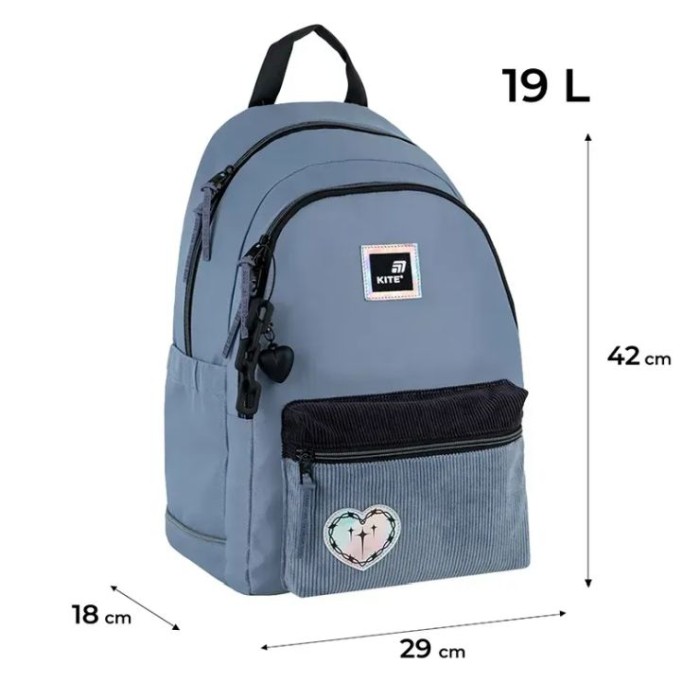 Рюкзак 42х29х18 см, 2575M-1, Kite Education Teens