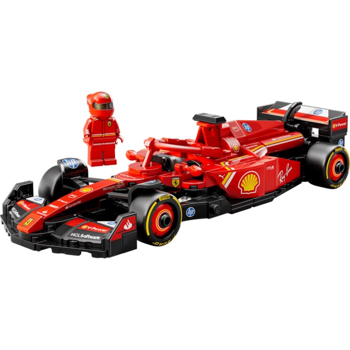 Конструктор «Автомобіль для гонок F1® Ferrari SF-24» на 275 деталей, у коробці 26х5х14 см, ТМ Lego