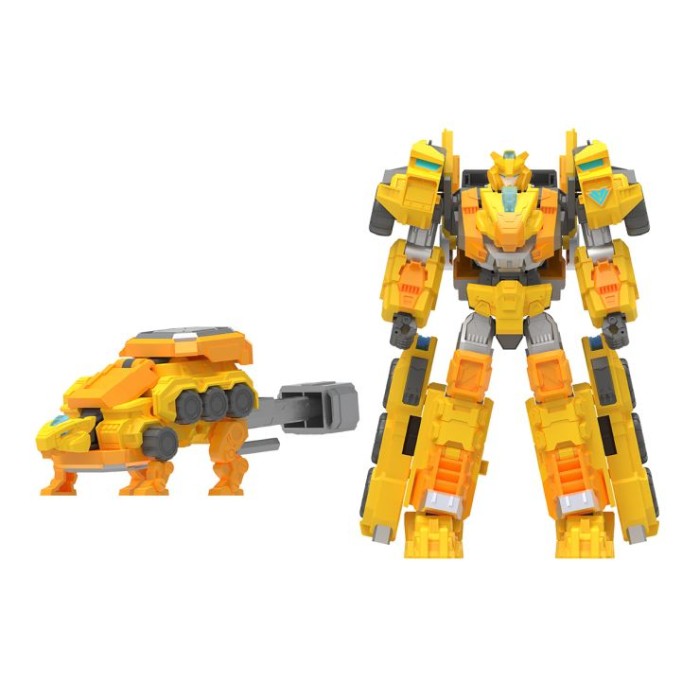 Ігровий набір з роботом-трансформером «Ембер Страйк» з аксесуарамиї, у коробці 38x13x33 см, ТМ Dinoster