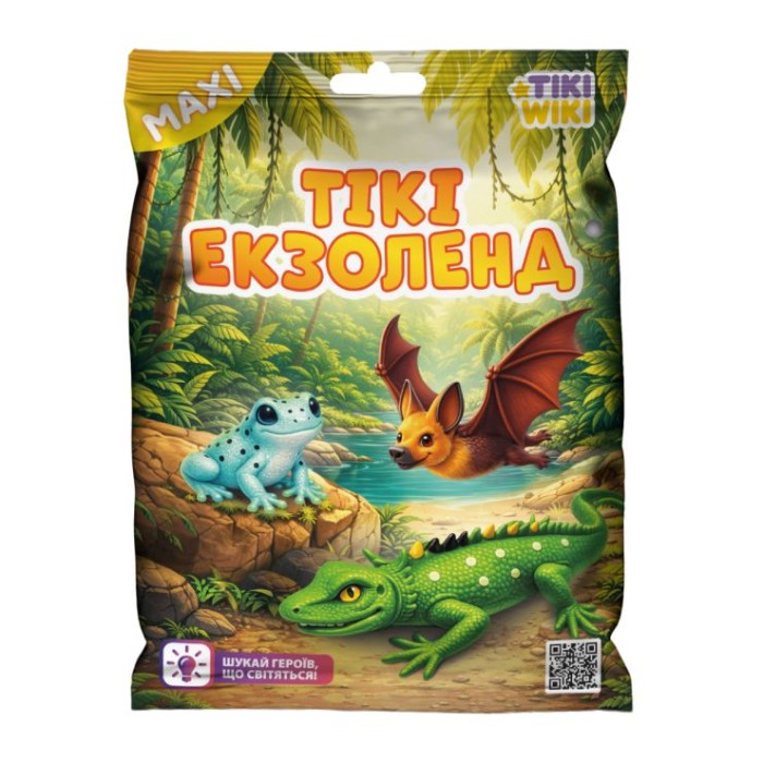 Стретч-іграшка у вигляді тварини TIKI WIKI серії «Maxi. Екзоленд» від 12 см, в асортименті, у пакеті