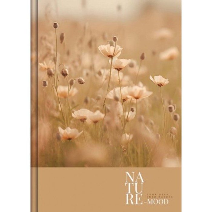 Канцелярська книга «Природа» на 96 аркушів у клітинку з ламінованою обкладинкою, в асортименті, ТМ Рюкзачок
