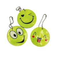 Брелок світловідбивний «Смайл», в асортименті, ТМ J.Otten