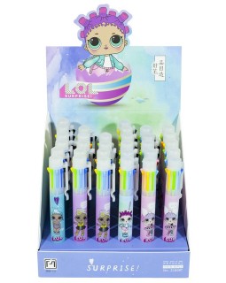 Набір кулькових ручок «LL L», 8 кольорів, дитячі