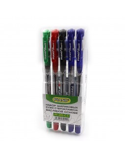 Набір ручок «Classic», кульково - масляних, 6 кольорів