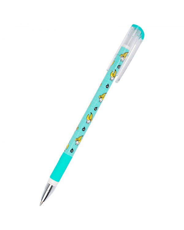 Ручка шариковая, синяя «Bananas»