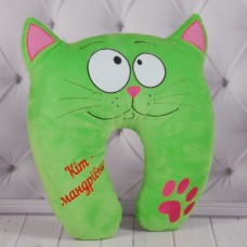 М`яка іграшка-подушка «Кіт-мандрівник» 36 см, в асортименті, ПП Копиця