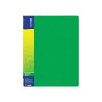 Папка пластикова А4 з 10 файлами зелена, ТМ Economix