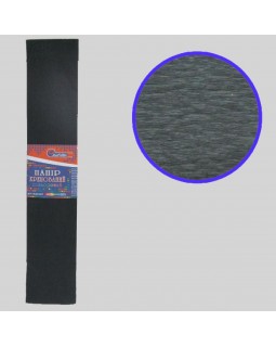 Гофро-бумага 150%, 50 х 200 см, 95 гр/м2, черная, TM J.Otten