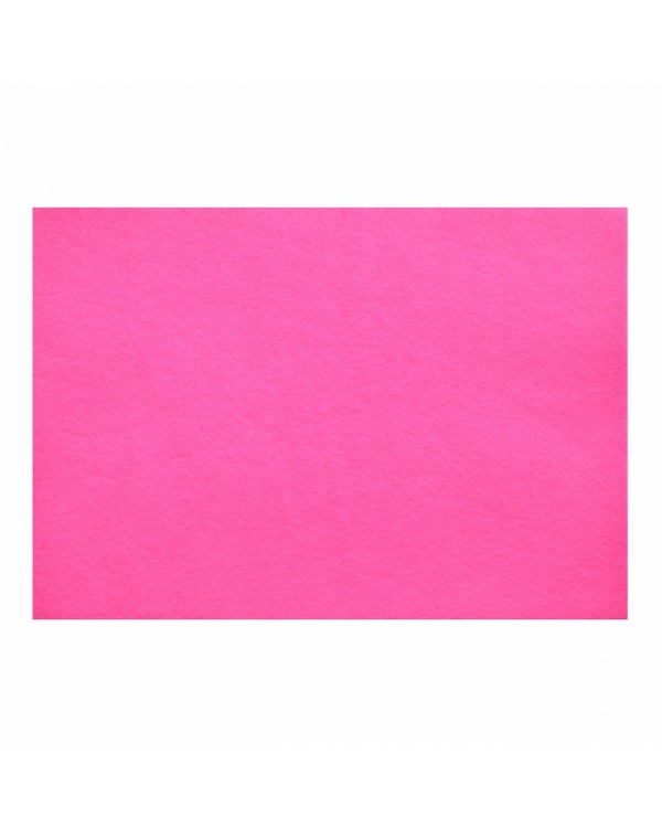 Фетр 21х30 см, 1,2 мм, мягкий, глубоко розовый, 10 листов, Santi