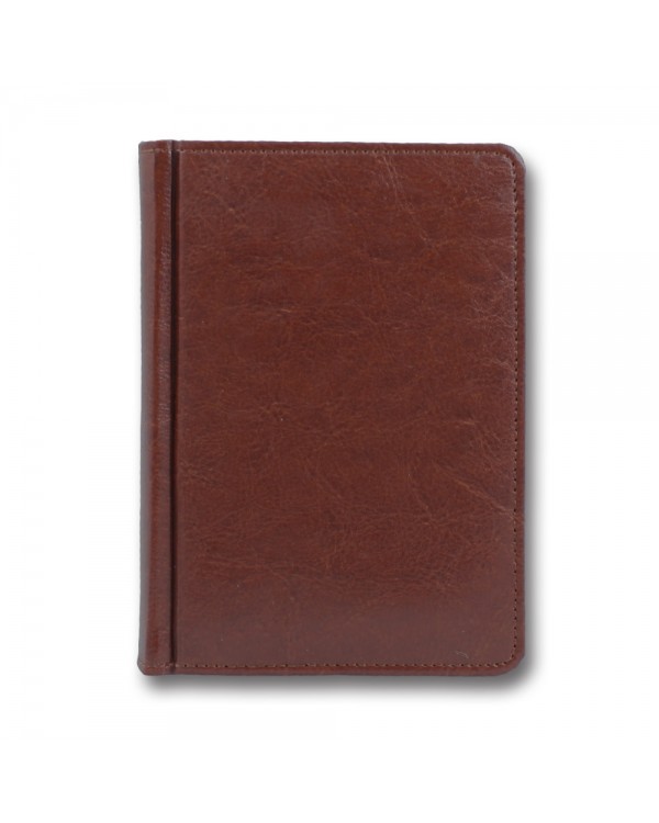 Дневник недатированный 95х135 мм, 176 л., «Sarif», красно-коричневый, скругленные углы.