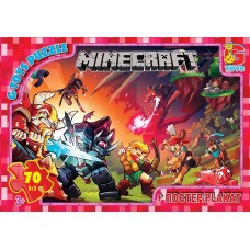 Пазли «Minecraft» на 70 елементів, ТМ G-Toys