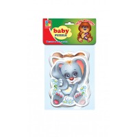 Бебі пазли «Лісові жителі», ТМ Vlady Toys