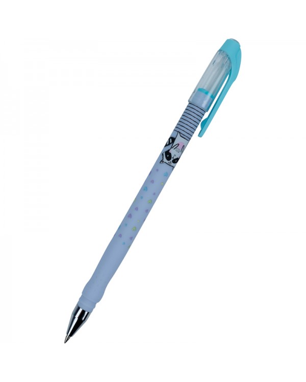 Ручка шариковая, синяя «Raccoon»