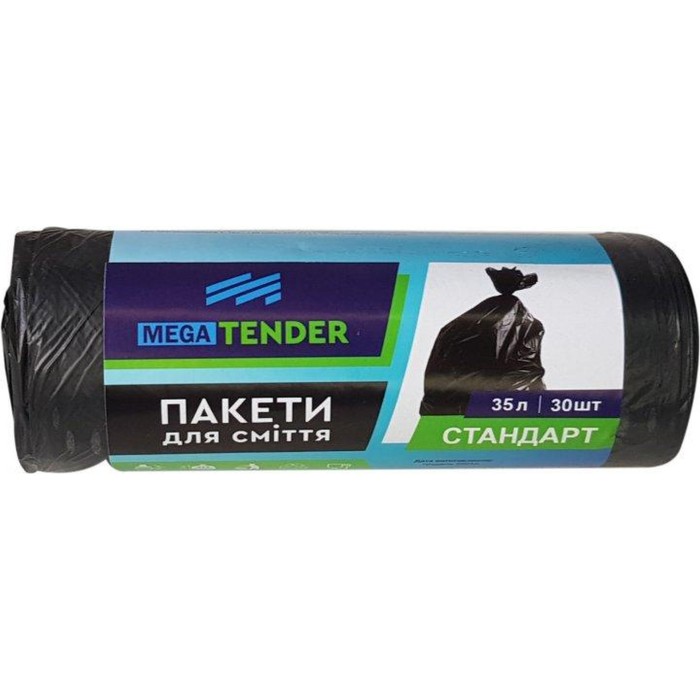 Пакети для сміття «Megatender» 30 шт на 35 л