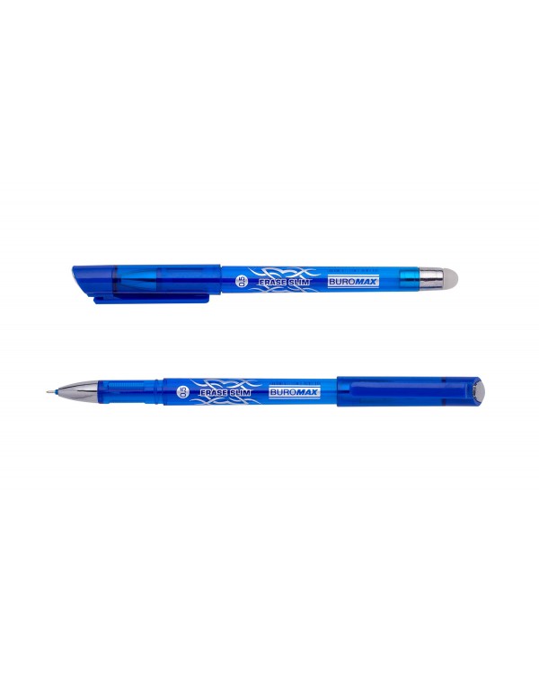 Ручка «Erase Slim», пиши - стирай, гелева, синя, 0,5 мм, TM Buromax