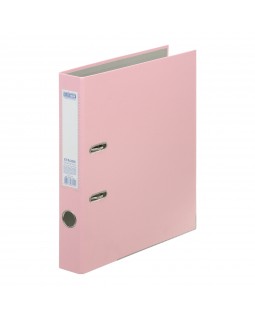 Папка - реєстратор «ETALON PASTEL», А4, одностороння, збірна, 50 мм, рожева, ТМ Buromax