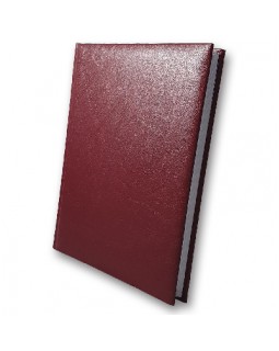 Дневник недатированный «Infolk – Miradur», 168 листов, А5, бордовый, ТМ Brisk