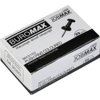 Кнопки-цвяшки кольорові 25 шт., ТМ JOBMAX