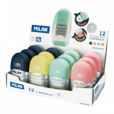 Гумка+чинка «Silver», 6,5х3,5х2,4 см,ТМ MILAN