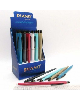 Ручка «Piano», масляная, автоматична, синя, TM Piano