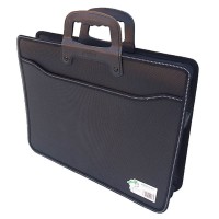 Папка-портфель «Elegant» А4 з ручками на 3 відділення на блискавці 36х35х9 см, ТМ J.Otten