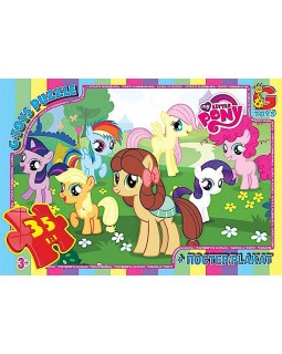 Пазли «My little Pony», 35 елемнтів, ТМ «G-Toys»