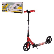 Самокат міський, 2-колісний Extreme Motion TEAM, PU200 мм, алюминій, червоний