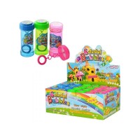 Мильні бульбашки 8,5 см 50 мл в асортименті, у дисплеї 24х16х9,5 см