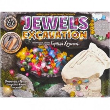 Набір для проведення розкопок «JEWELS EXCAVATION» камені, у коробці 24х19х5 см, ТМ Данко Тойс