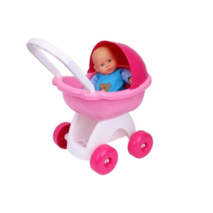 Візочок для ляльки 46х48х29 см, у коробці 37х27,5х19 см, ТМ Технок
