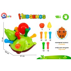 Сортер «Їжачок» з 13 елементів, у коробці 19х11х16 см, ТМ Технок