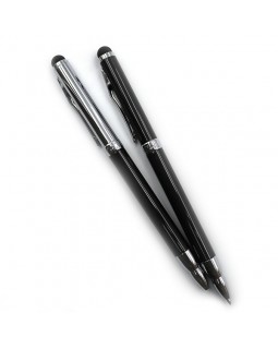 Ручка «Baixin», шариковая, металлическая. поворот+стилус, синяя, в ассортименте, TM Baixin