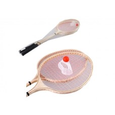 Бадмінтон: 2 ракетки та волан, в асортименті, у сітці 66 см