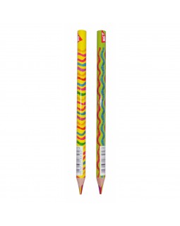 Олівець Jumbo «Rainbow», з шестиколірним грифелем, трикутний, ТМ YES
