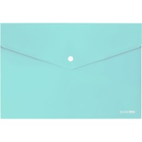 Папка-конверт на кнопці А4 180 мкм с фактурой «глянець» м'ятна, ТМ Economix