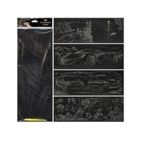 Креативна творчість «Гравюра панорама», у коробці 41х15 см, ТМ Данко Тойс