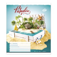 Зошит, 24 аркуші, лінія, «Нейтральний мікс №1», №2253, ТМ Brisk