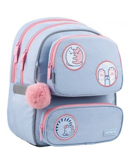 Рюкзак «Hugs&Kittens», 36х29,5х1 см, Kite Education
