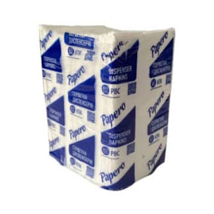 Серветки листові для диспенсера 21х17 см, 200 шт