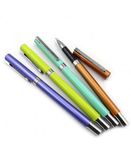 Ручка «Baixin», гелева, металева, в асортименті, синя, ТМ Baixin