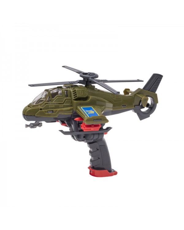Вертоліт «Арбалет» війсковий, на гашетці, 29,5х22х19 см, ТМ Оріон