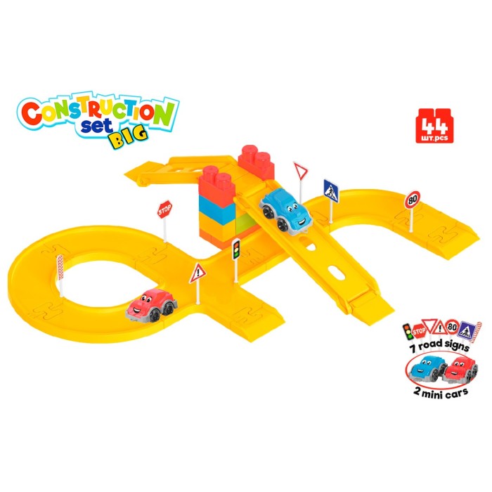 Конструктор з 44 деталей, у коробці 36х23х12 см, ТМ Технок